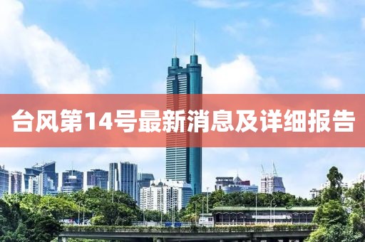 台风第14号最新消息及详细报告