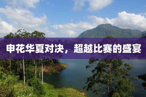 申花华夏对决，超越比赛的盛宴