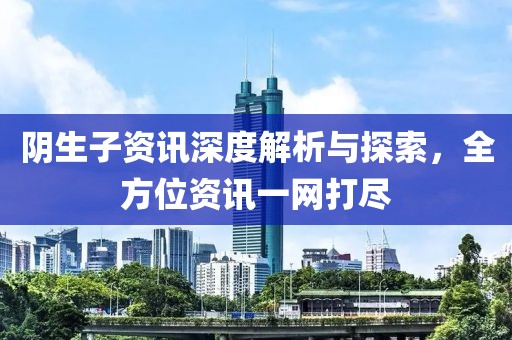 阴生子资讯深度解析与探索，全方位资讯一网打尽