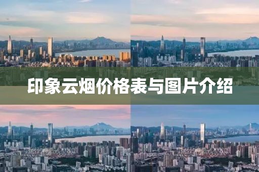 印象云烟价格表与图片介绍