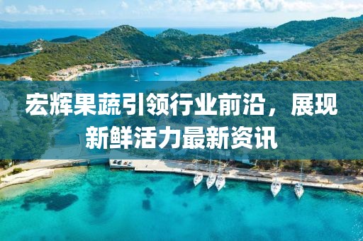 宏辉果蔬引领行业前沿，展现新鲜活力最新资讯