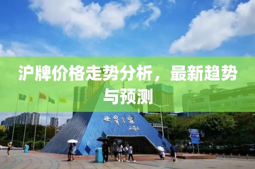 沪牌价格走势分析，最新趋势与预测