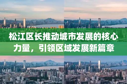 松江区长推动城市发展的核心力量，引领区域发展新篇章