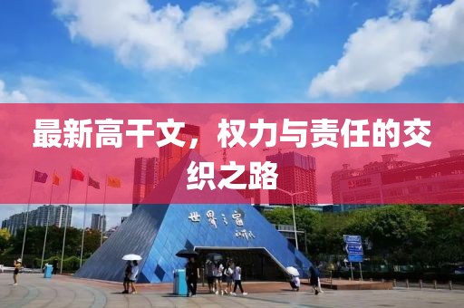 最新高干文，权力与责任的交织之路