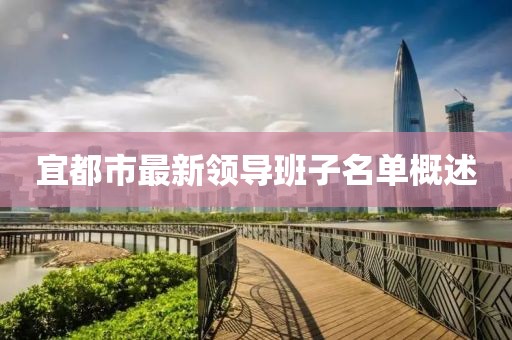 宜都市最新领导班子名单概述