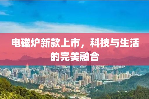 电磁炉新款上市，科技与生活的完美融合