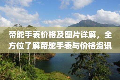 帝舵手表价格及图片详解，全方位了解帝舵手表与价格资讯