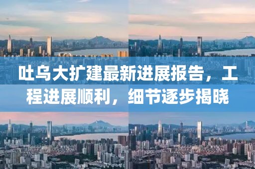 吐乌大扩建最新进展报告，工程进展顺利，细节逐步揭晓