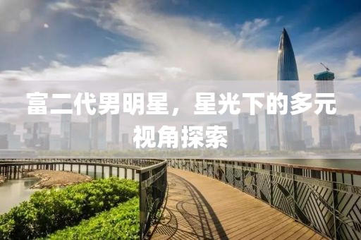 富二代男明星，星光下的多元视角探索