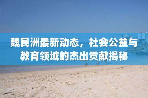 魏民洲最新动态，社会公益与教育领域的杰出贡献揭秘