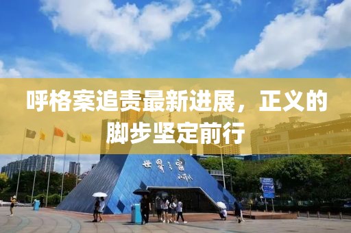 呼格案追责最新进展，正义的脚步坚定前行