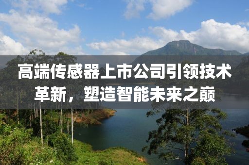 高端传感器上市公司引领技术革新，塑造智能未来之巅
