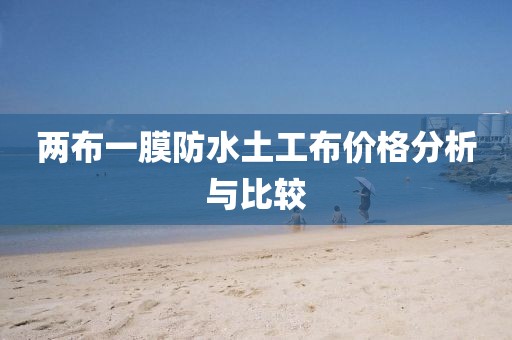 两布一膜防水土工布价格分析与比较