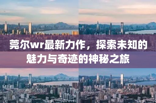 莞尔wr最新力作，探索未知的魅力与奇迹的神秘之旅