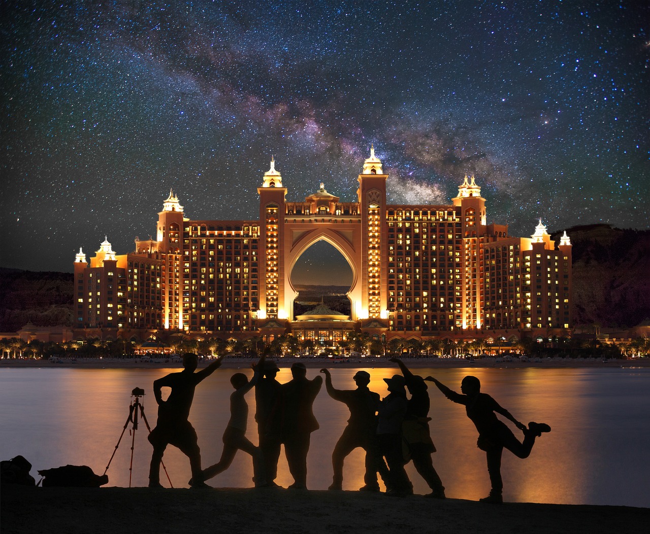 明星婚礼现场，璀璨星光下的浪漫瞬间